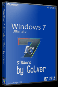 Windows 7 Ultimate STRAero by Golver 07.2014 (x86/x64) (2014) [RUS]