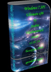 Windows 7 SP1 Ultimate Andrei Vladimirovich Nosar v1.07.14 (x86-x64) (2014) [Rus]