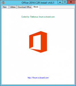 Microsoft Office 2013-2016 C2R Install 4.6.1 by Ratiborus [Multi/Ru]