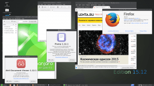 Manjaro Linux 15.12 (Arch + ��������� ������� ������) [i686] 9xDVD, 3xCD