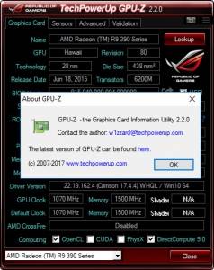 GPU-Z + ASUS_ROG v 2.20.0 [En]