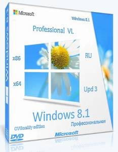 Microsoft� Windows� 8.1 Professional VL with Update 3 x86-x64 Ru by OVGorskiy� 07.2019