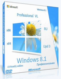 Microsoft� Windows� 8.1 Professional VL with Update 3 x86-x64 Ru by OVGorskiy 11.2022 2DVD