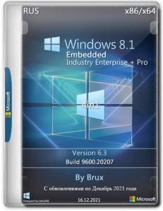 Windows 8.1 6.3 (9600.20207) 86x64 Embedded Industry Enterprise + Pro (4in1) by Brux [Ru]