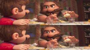 ������ ����� ����� � ���� 3D