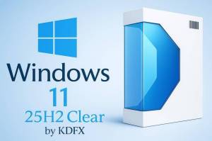 Windows 11 25H2 Pro by KDFX (Clear) X64 26200.6901 [Ru]