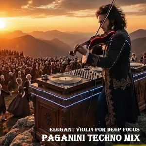 Paganini Techno Mix - Elegant Violin for Deep Focus