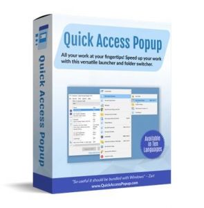 Quick Access Popup 12.3 + Portable [Multi/Ru]