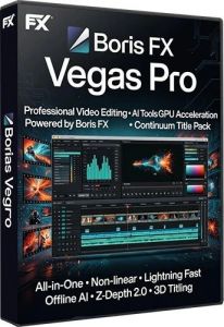 Boris FX Vegas Pro 2026.0 Build 105 RePack by KpoJIuK [En]