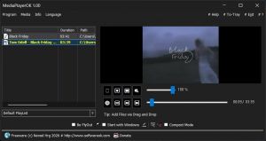 MediaPlayerOK 1.00 + Portable [Multi]