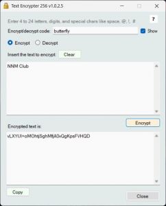 Text Encrypter 256 1.0.2.5 Portable [En]