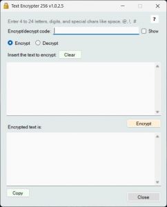 Text Encrypter 256 1.0.2.5 Portable [En]